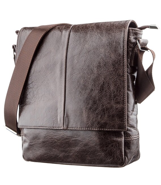 Мессенджер SHVIGEL 00795 Коричневий картинка, зображення, фото