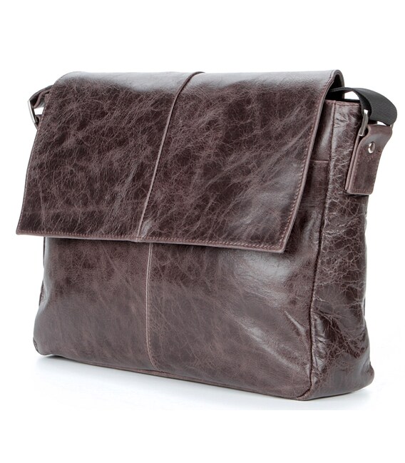 Сумка SHVIGEL 00799 Коричневая фото, картинка, изображение