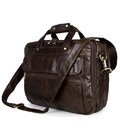Шкіряна сумка для ноутбука роботи та документів Vintage 14247 Коричнева картинка, зображення, фото