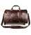 Кожаная дорожная сумка на колесах для путешествий и командировок Vintage 14254 Коричневая фото, картинка, изображение