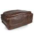 Сумка мужская Vintage 14371 для ноутбука 17 дюймов Коричневая картинка, изображение, фото
