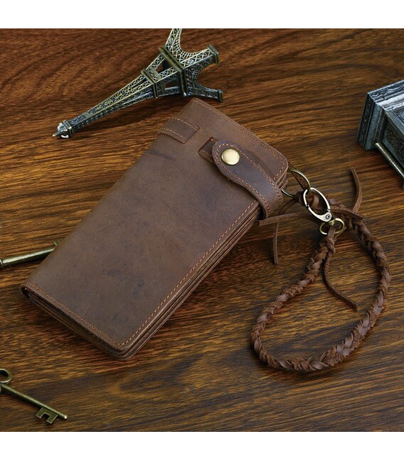 Мужской клатч Vintage 14383 из винтажной кожи Коричневый фото, картинка, изображение