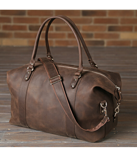 Сумка дорожная SHVIGEL 11019 Коричневая фото, картинка, изображение