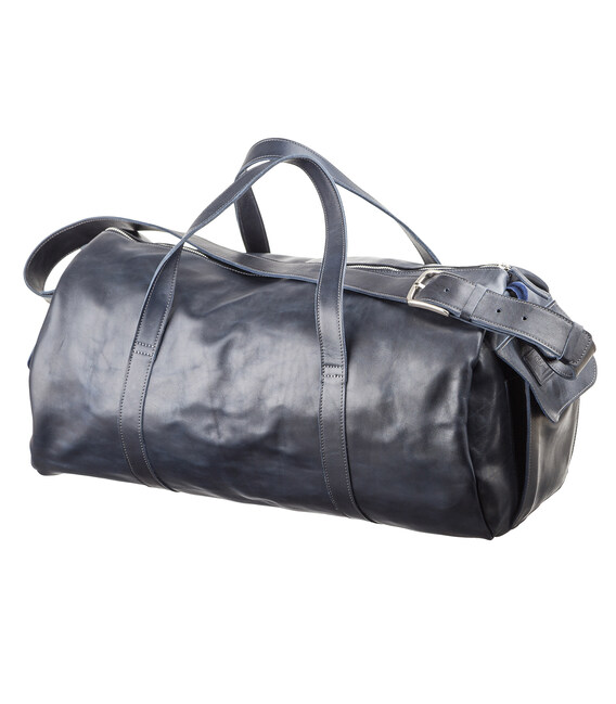 Сумка дорожня Grande Pelle 11049 Синя картинка, зображення, фото