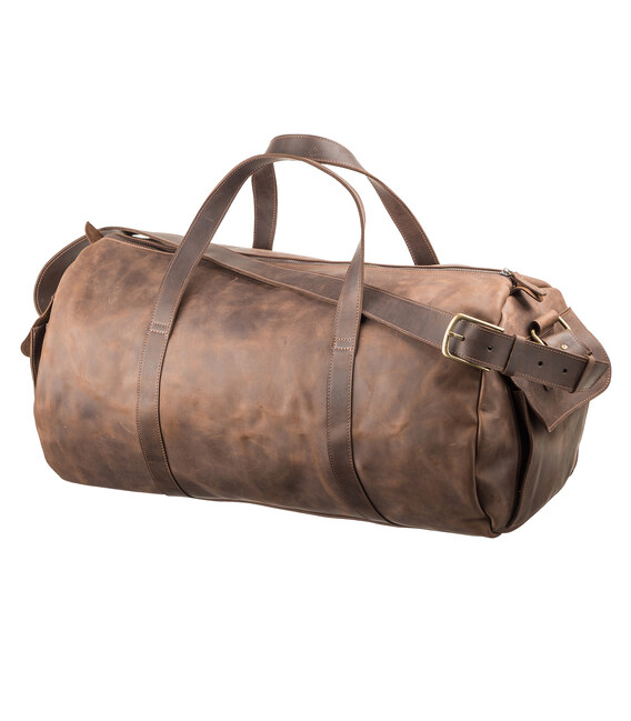 Сумка дорожная Grande Pelle 11045 Коричневая фото, картинка, изображение