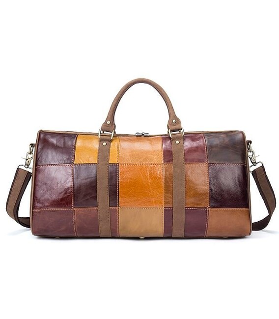 Дорожная сумка Crazy 14779 Vintage Разноцветная фото, картинка, изображение