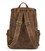 Дорожный рюкзак матовый Vintage 14887 Коньячный фото, картинка, изображение