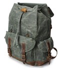 Рюкзак дорожный текстильный Vintage 20056 Зеленый фото, картинка, изображение