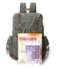 Рюкзак дорожный текстильный Vintage 20056 Зеленый фото, картинка, изображение