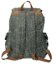 Рюкзак дорожный текстильный Vintage 20056 Зеленый фото, картинка, изображение