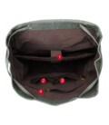 Рюкзак дорожный текстильный Vintage 20056 Зеленый фото, картинка, изображение