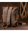 Рюкзак з боковими кишенями canvas Vintage 20112 Світло-сірий картинка, зображення, фото