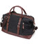 Дорожня сумка текстильна Vintage 20170 Чорна - картинка, зображення, фото дорожньої сумки