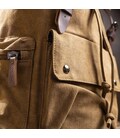 Рюкзак текстильный походный Vintage 20134 Коричневый фото, картинка, изображение