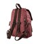 Женский текстильный рюкзак для города прогулок и повседневного использования Vintage 20195 Малиновый фото, картинка, изображение