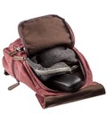Женский текстильный рюкзак для города прогулок и повседневного использования Vintage 20195 Малиновый фото, картинка, изображение