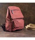 Женский текстильный рюкзак для города прогулок и повседневного использования Vintage 20195 Малиновый фото, картинка, изображение
