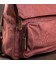 Женский текстильный рюкзак для города прогулок и повседневного использования Vintage 20195 Малиновый фото, картинка, изображение