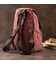 Женский текстильный рюкзак для города прогулок и повседневного использования Vintage 20195 Малиновый фото, картинка, изображение