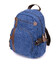 Рюкзак текстильный унисекс Vintage 20602 Синий фото, картинка, изображение