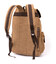 Рюкзак туристичний текстильний унісекс Vintage 20610 Коричневий картинка, зображення, фото