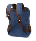 Текстильный рюкзак для путешествий ноутбука и города Vintage 20621 Синий фото, картинка, изображение