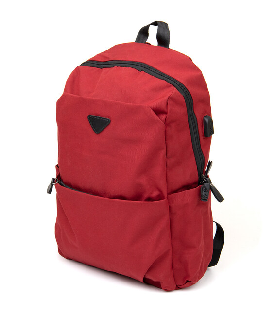 Рюкзак текстильный smart унисекс Vintage 20627 Малиновый фото, картинка, изображение