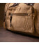 Дорожня сумка текстильна Vintage 20666 Коричнева - картинка, зображення, фото дорожньої сумки