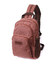Небольшой рюкзак из полиэстера с большим количеством карманов Vintage 22150 Коричневый фото, картинка, изображение