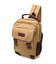 Оригинальный текстильный рюкзак с уплотненной спинкой и отделением для планшета Vintage 22171 Песочный фото, картинка, изображен