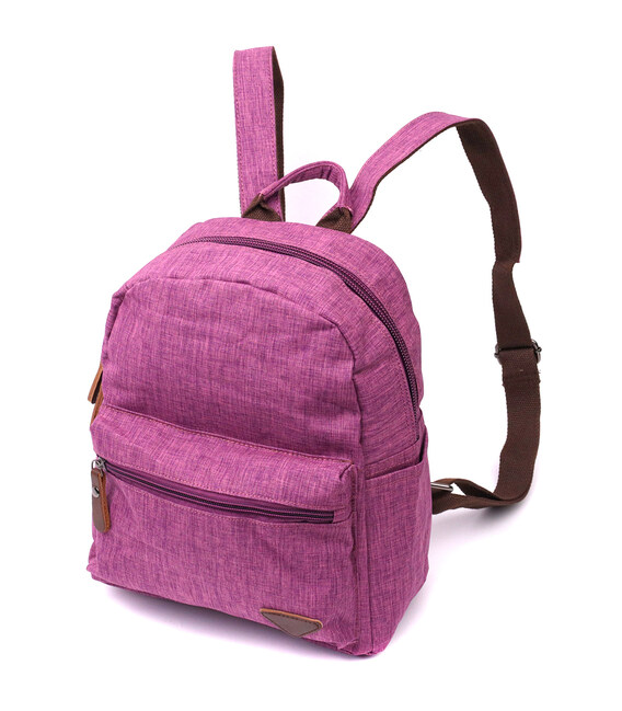 Красочный женский рюкзак из текстиля Vintage 22243 Фиолетовый фото, картинка, изображение