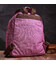 Красочный женский рюкзак из текстиля Vintage 22243 Фиолетовый фото, картинка, изображение