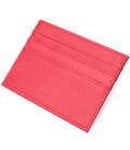Яркий кард-кейс из натуральной кожи ST Leather 22445 Красный фото, картинка, изображение