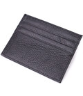 Стильный кард-кейс из натуральной кожи ST Leather 22447 Черный фото, картинка, изображение
