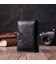 Надежная визитница из натуральной кожи ST Leather 22469 Черный фото, картинка, изображение