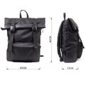 Текстильний рюкзак для ноутбука роботи навчання та міста FABRA 22582 Чорний картинка, зображення, фото