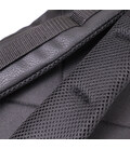 Текстильний рюкзак для ноутбука роботи навчання та міста FABRA 22582 Чорний картинка, зображення, фото