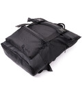 Текстильний рюкзак для ноутбука роботи навчання та міста FABRA 22582 Чорний картинка, зображення, фото