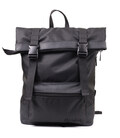 Текстильний рюкзак для ноутбука роботи навчання та міста FABRA 22582 Чорний картинка, зображення, фото