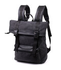 Текстильний рюкзак для ноутбука роботи навчання та міста FABRA 22583 Чорний картинка, зображення, фото