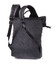 Текстильний рюкзак для ноутбука роботи навчання та міста FABRA 22583 Чорний картинка, зображення, фото