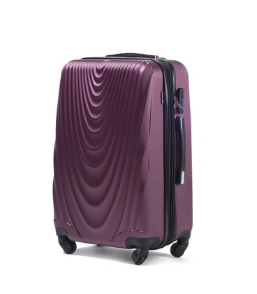 Чемодан Wings 304 маленький S бордовый фото, картинка, изображение