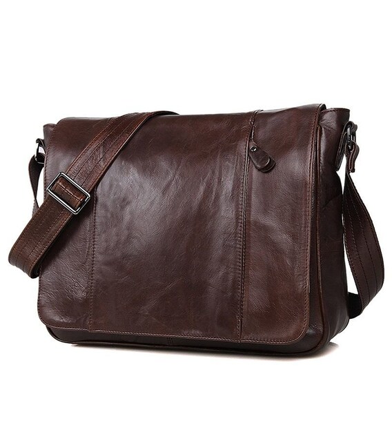 Сумка мужская Vintage 14425 Коричневая фото, картинка, изображение