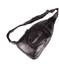 Сумка мужская Vintage 14559 из натуральной кожи Коричневая картинка, изображение, фото
