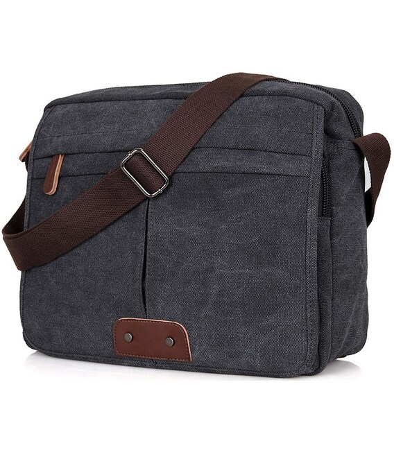 Сумка мужская Vintage 14585 Серая фото, картинка, изображение