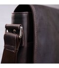Сумка мужская SHVIGEL 11129 из винтажной кожи Коричневая картинка, изображение, фото