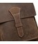 Cумка мужская вертикальная Vintage 14660 Коричневая фото, картинка, изображение