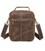 Сумка мужская Crazy horse Vintage 14692 Коричневая фото, картинка, изображение