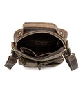 Сумка мужская Crazy horse Vintage 14692 Коричневая фото, картинка, изображение