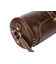 Сумка чоловіча закруглена Vintage 14694 Коричнева картинка, зображення, фото
